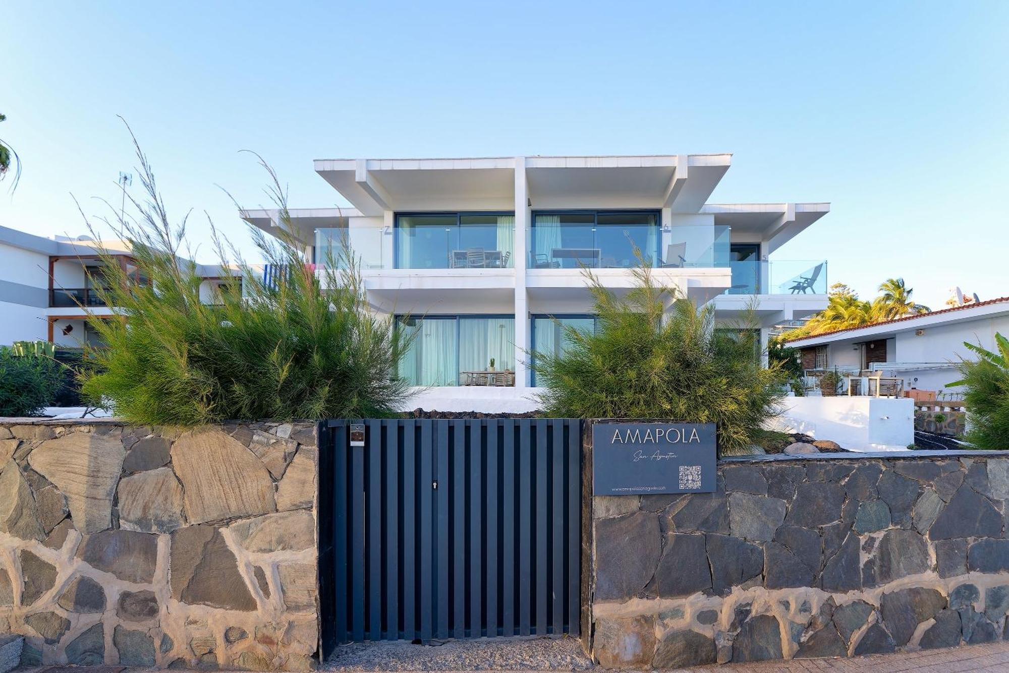 산아구스틴 Amapola Blue Sea - Recien Reformado, Frente Al Mar 아파트 외부 사진